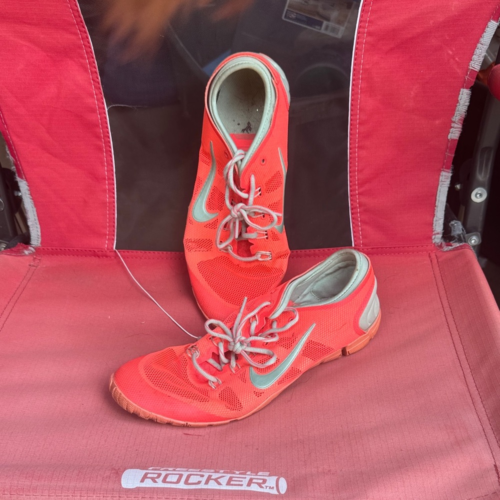 Nike Women's Bright Red Athletic Shoes